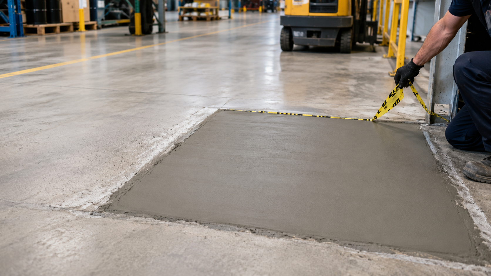 Fast return to service concrete repair