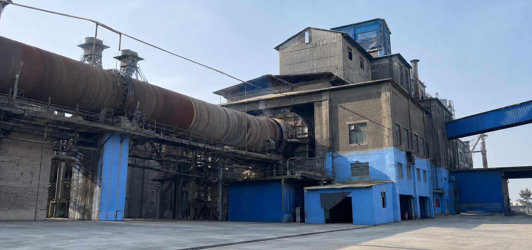 CSA cement factory with rotary kiln